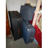Three suitcases, (Collect only).