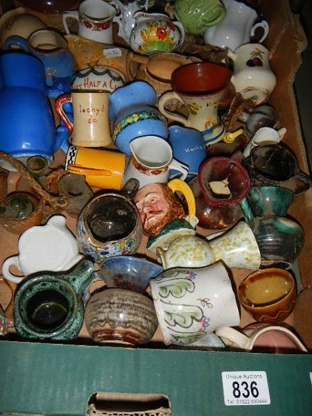 A box of assorted jugs etc., (collect only).