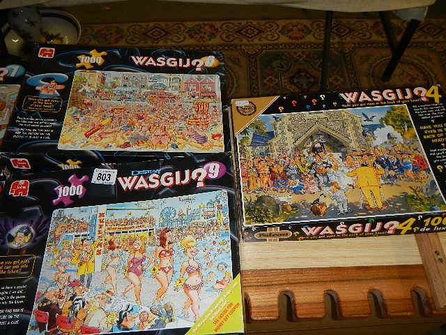 Seven Wosgij jigsaw puzzles. - Image 4 of 4