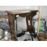 An old mahogany stool. (Collect only)