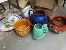A mixed lot of jugs etc., (collect only).