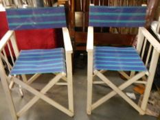 Two folding chairs. (collect only).