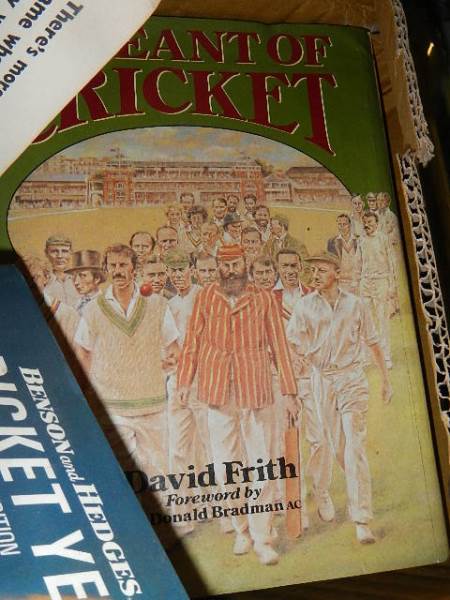 A good lot of books relating to cricket. - Image 2 of 2