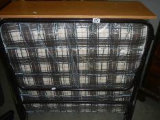 A good clean folding single guest bed, (collect only).