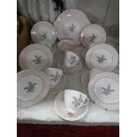 An 18 piece Royal Albert tea set. (Collect only)