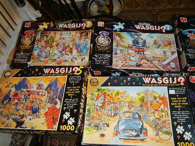 Seven Wosgij jigsaw puzzles. - Image 3 of 4