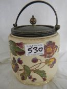 An old biscuit barrel.