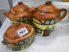 A quantity of Burlington cottage ware.