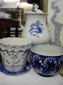 Three items of Victorian ceramics.
