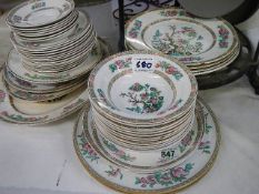 A quantity of Indian Tree pattern dinner ware.