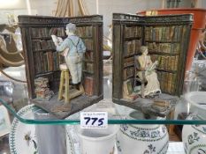 A pair of Liberty book ends.