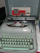 A Hermes Media 3 typewriter.