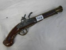 A replica Flintlock wall ornament.