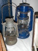 Two Tilley lamps