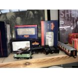 4 Bachman engines & wagons