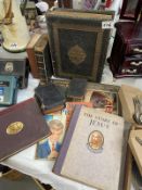 A mixed lot of religious books including 1820 Bible (cover present but detached), other Bibles
