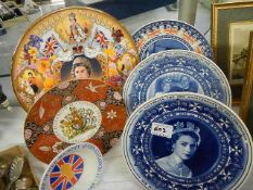 A nice lot of commemorative plates.
