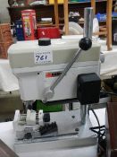 A XENOX mini pedestal drill.