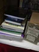 A mixed lot of catologues and sport books etc.,