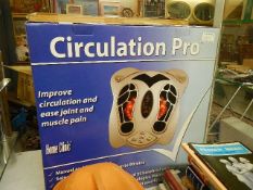 A boxed Circulation Pro by Home Clinic, in excellent condition.