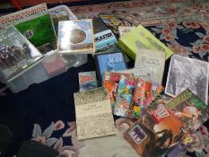 A mixed lot of interesting books and magazines etc.,