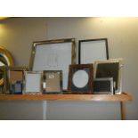 A good lot of photo frames.