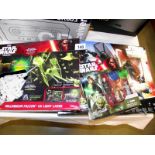 Boxed and sealed Star Wars 'The Force Awakens', 'Millenium Falcon uv laserlight' and 1 other (1