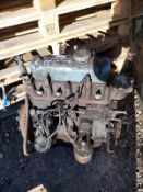A Morris Minor full engine including fuel pump, distributer, Ex manifolds & fly wheel etc.