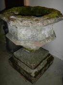 A large garden urn, COLLECT ONLY.