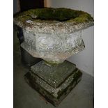 A large garden urn, COLLECT ONLY.