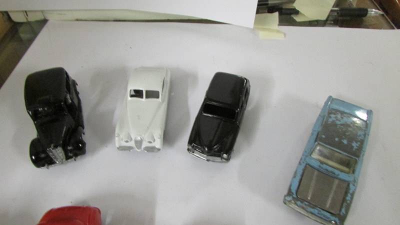 Nine 1950/60's Dinky toys, mostly repainted. - Image 2 of 4