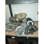 A good lot of rare complete speedometers, COLLECT ONLY