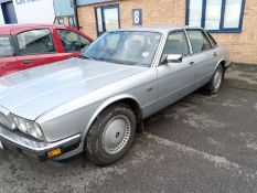 A Jaguar XJ6, 4.0 litre auto, 1st registered 1/9/90, grey leather interior, dry stored at least