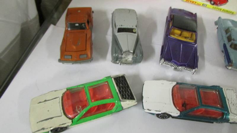 A quantity of mainly 1970's Dinky toys including boxed 218 Lotus Europa, 221 Corvette Stingray etc., - Image 3 of 4
