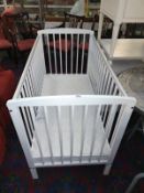 A babies cot, (width 65cm) COLLECT ONLY