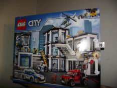 A sealed boxed Lego city 60141 Police Station COLLECT ONLY