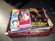 Approx 170 copies of True Detective magazine dating from 1959-1985