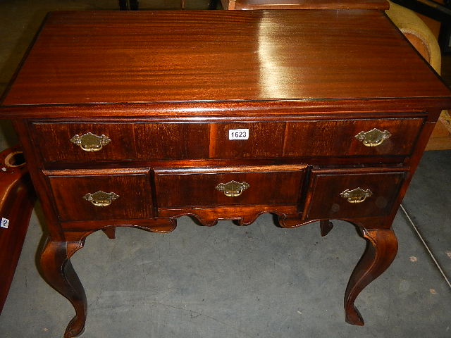 A mahogany lowboy in good condition, COLLECT ONLY. - Image 2 of 2