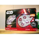 A sealed Air Hogs Star Wars remote control Millenium Falcon COLLECT ONLY