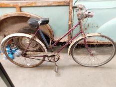 A sun of workshop sun mint ladies 3 speed bicycle, COLLECT ONLY