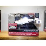 A sealed boxed Star Wars Millenium Falcon night glow alarm clock COLLECT ONLY