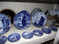 A mixed lot of collectors plates COLLECT ONLY
