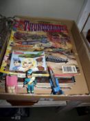 A quantity of 1990's Thunderbirds comics etc