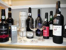 6 bottles of port & 2 bottles of sherry COLLECT ONLY