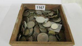 A quantity of old commonwealth coins.