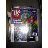 A selection of 2000AD comics