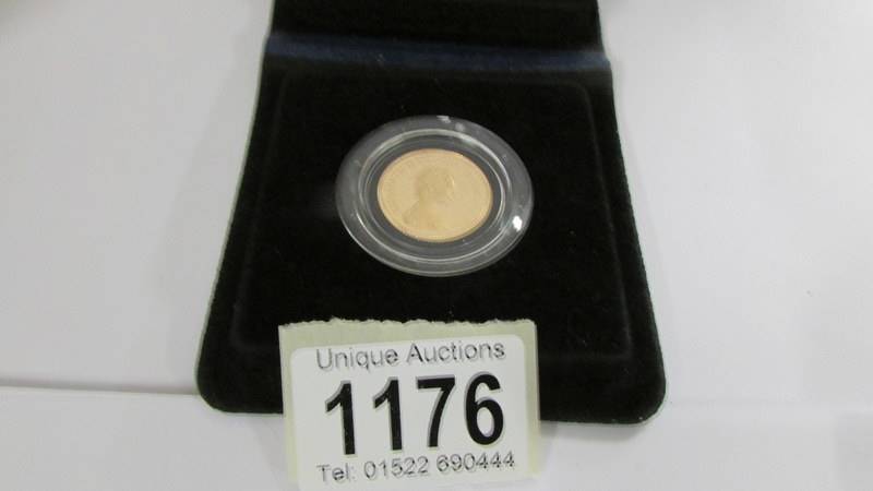 A 1977 gold sovereign,