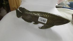 A bronze pike, 29 cm long.