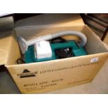 A vintage Bissell Little Green Cleaning machine in original box, model no 4401000