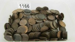 A large quantity of farthings.